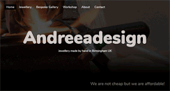 Desktop Screenshot of andreeadesign.com